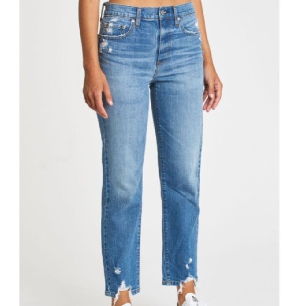 Daze Denim Straight Up Going Steady High Rise NWT Size 25 - Picture 2 of 13